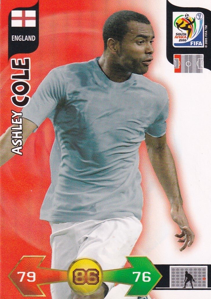 Ashley Cole / England / Panini WM 2010 / Basis Karte / Nr. 110