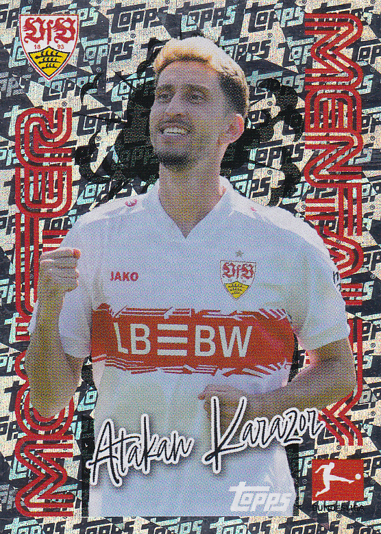 Atakan Karazor - VFB Stuttgart - Topps Bundesliga 2025 - Mentality Holo - Nr. 272