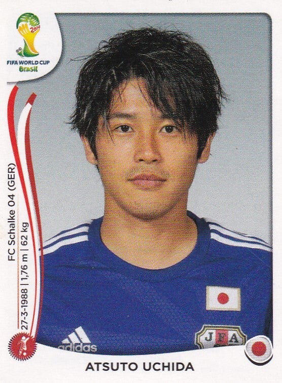 Atsuto Uchida - Japan - Panini WM 2014 - Basis Bild - Nr. 246