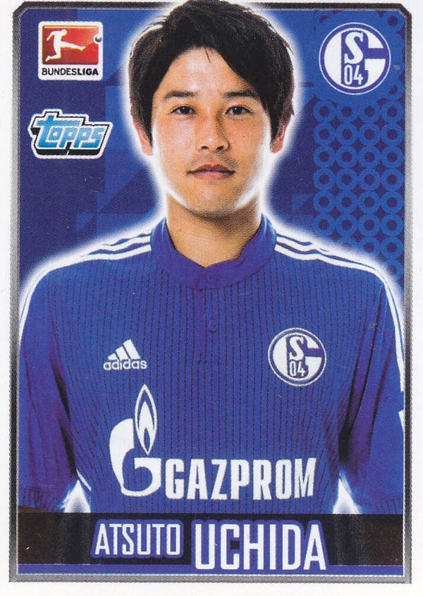 Atsuto Uchida / FC Schalke 04 / Topps Bundesliga 2014 / Basis Bild / Nr. 233