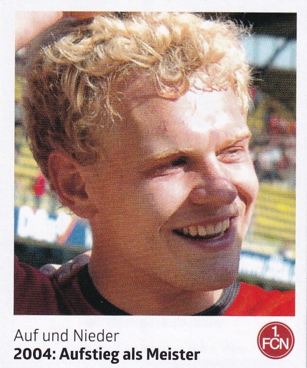 2004 Aufstieg als Meister - Panini 125 Jahre 1.FC Nürnberg - Auf und Nieder - Nr. 156
