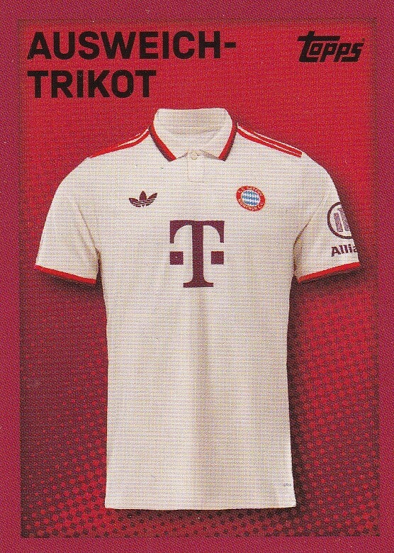 Ausweichtrikot - Topps 125 Jahre FC Bayern München - Nr. 55