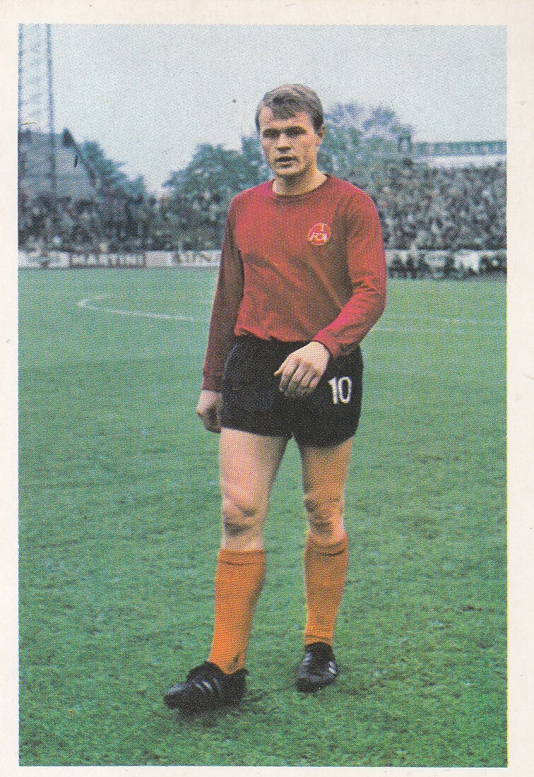 Heinz Müller / 1.FC Nürnberg / Bergmann Sammelkarte 1968 / Nr.