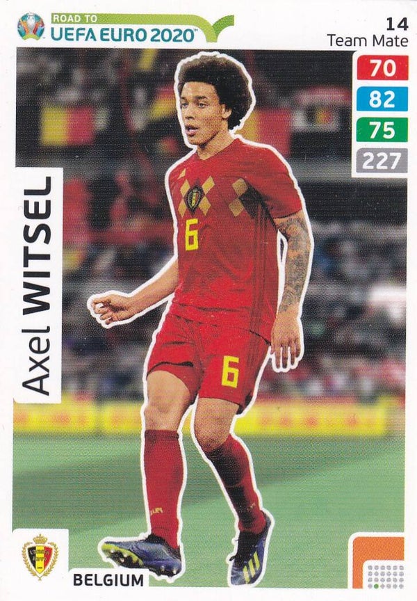 Axel Witsel - Belgien - Panini Road to Uefa Euro 2020 - Team Mate - Nr. 14