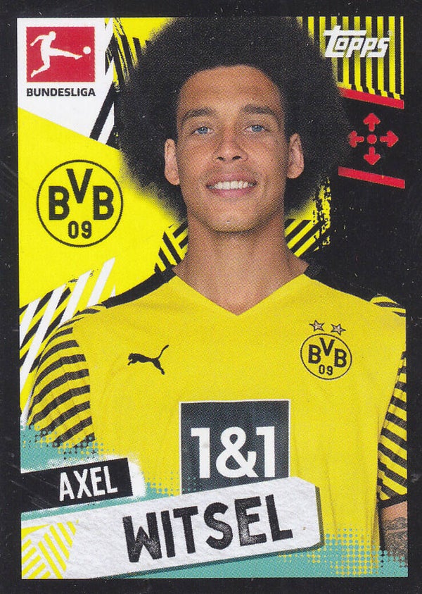 Axel Witsel / Borussia Dortmund / Topps Bundesliga 2021 / Basis Bild / Nr. 156