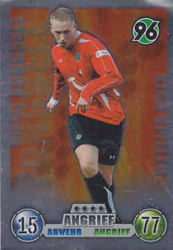 Mikael Forssell / Hannover 96 / Topps Match Attax 2008 / Star-Spieler / Nr. 162