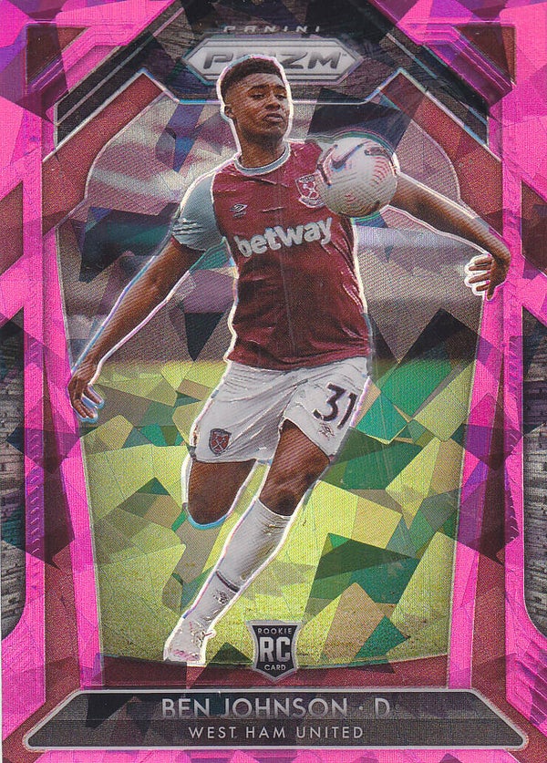Ben Johnson / West Ham United / Panini Prizm Premier League 2020 / Basis Karte / Nr. 189