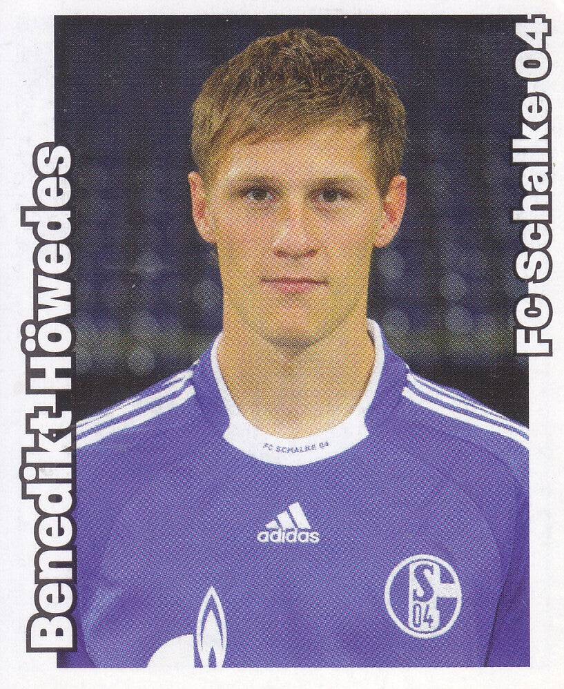 Benedikt Höwedes / FC Schalke 04 / Panini Bundesliga 2008 / Basis Bild / Nr.419