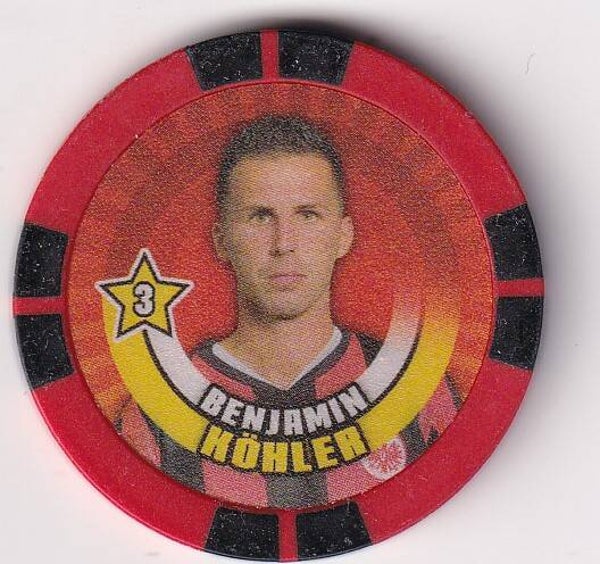 Benjamin Köhler / Eintracht Frankfurt / Topps Sammelchipz