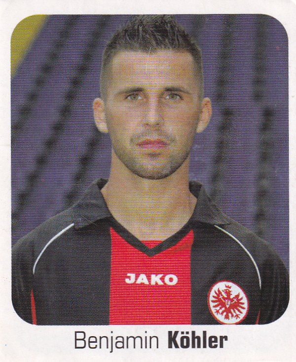 Benjamin Köhler - Eintracht Frankfurt - Panini Bundesliga 2006 - Basis Bild - Nr. 219