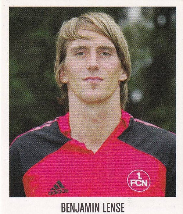 Benjamin Lense / 1.FC Nürnberg / Panini Bundesliga 2005 / Basis Bild / Nr. 422