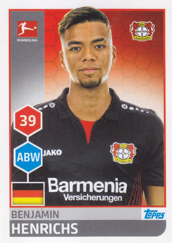 Benjamin Henrichs Bayer 04 Leverkusen Basis Bild Nr.171