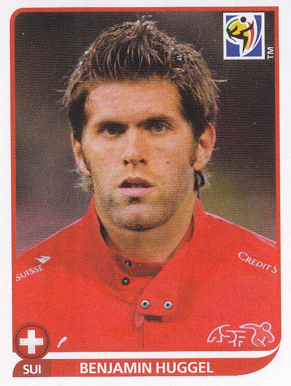 Benjamin Huggel / Schweiz / Panini WM 2010 / Basis Bild / Nr.591