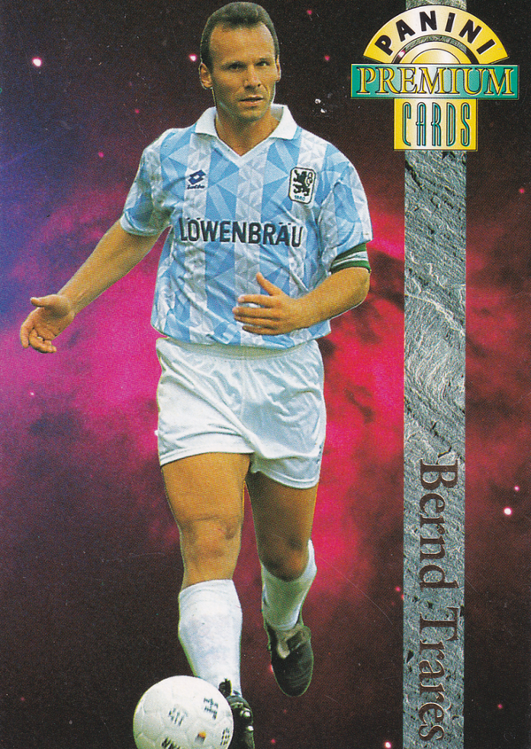 Bernd Trares - TSV 1860 München - Panini Premium Card 1994 - Basis Karte - Nr. 53