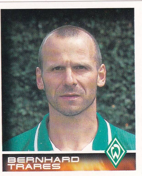Bernhard Trares - SV Werder Bremen - Panini Bundesliga 2001 - Basis Bild - Nr. 68