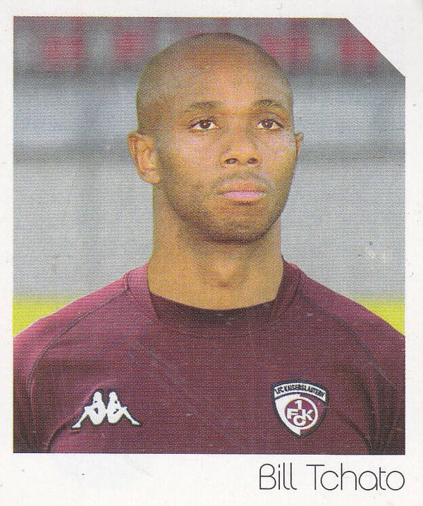 Bill Tchato / 1.FC Kaiserslautern / Panini Bundesliga 2003 / Basis Bild / Nr. 258
