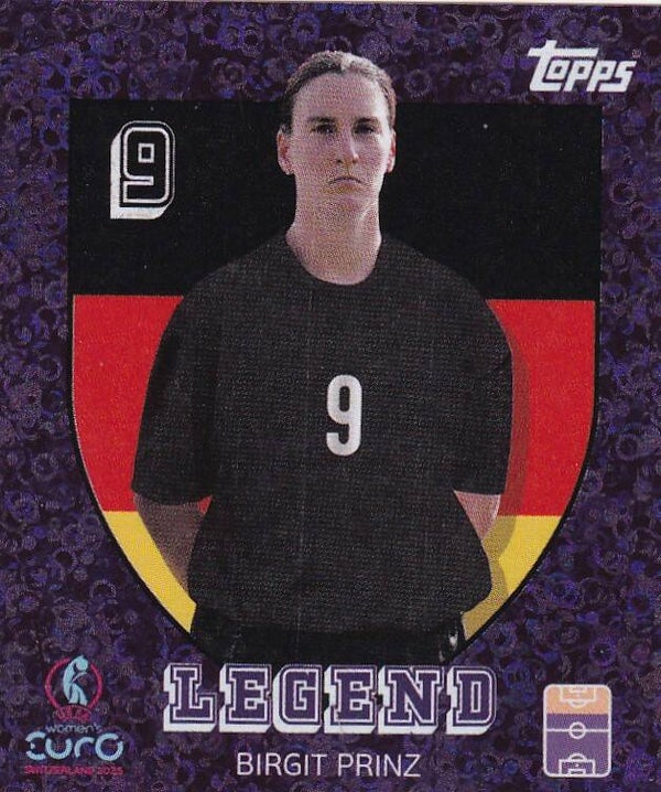 Birgit Prinz - Deutschland - Topps Frauen EM 2025 - Legend - Nr. 302