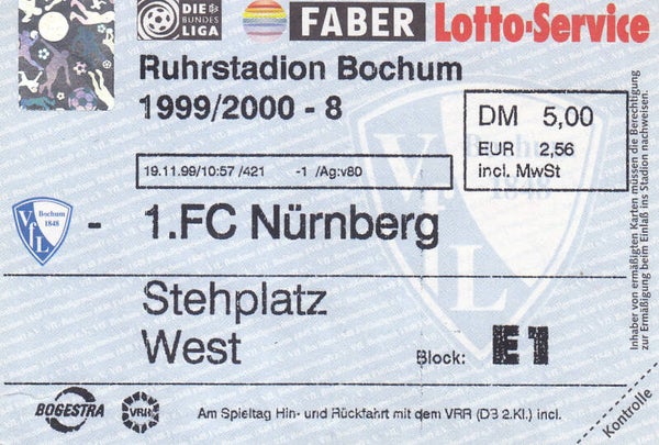 VFL Bochum - 1.FCN 1999