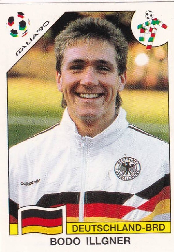Bodo Illgner - Deutschland - Panini World Cup Story - WM 1990 Italien - Nr. 195