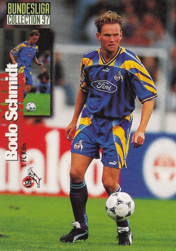Bodo Schmidt / 1.FC Köln / Panini Bundesliga 1997 / Basis Karte / Nr. 135