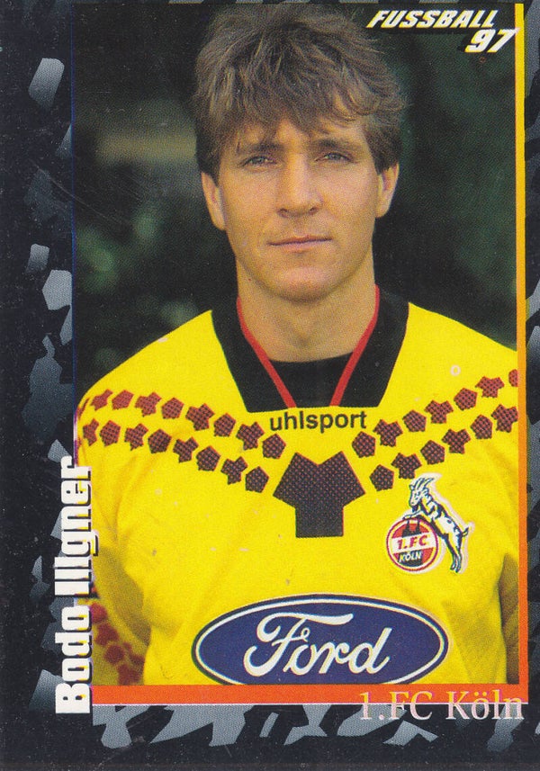 Bodo Illgner / 1.FC Köln / Panini Bundesliga 1997 / Basis Bild schwarz / Nr.297
