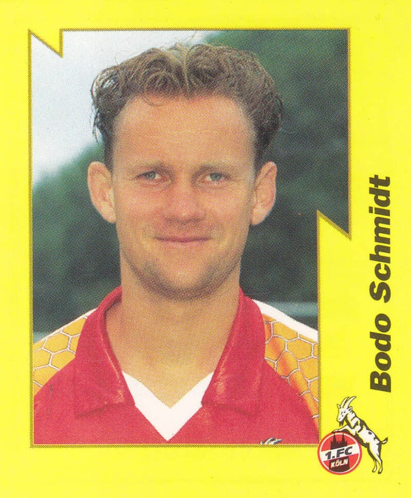 Bodo Schmidt / 1.FC Köln / Panini Bundesliga 1997 / Gelbe Serie / Nr. 128