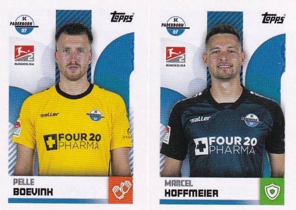 Pelle Boevink & Marcel Hoffmeier - SC Paderborn - Topps Bundesliga 2024 - Doppelbild - Nr. 500 Nr. 501