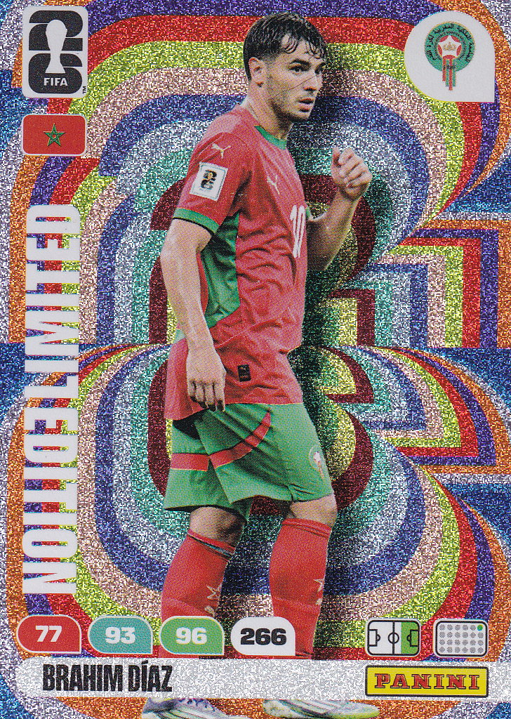 Brahim Diaz - Marokko - Panini WM 2026 - Limited Edition - Nr. LE-BD