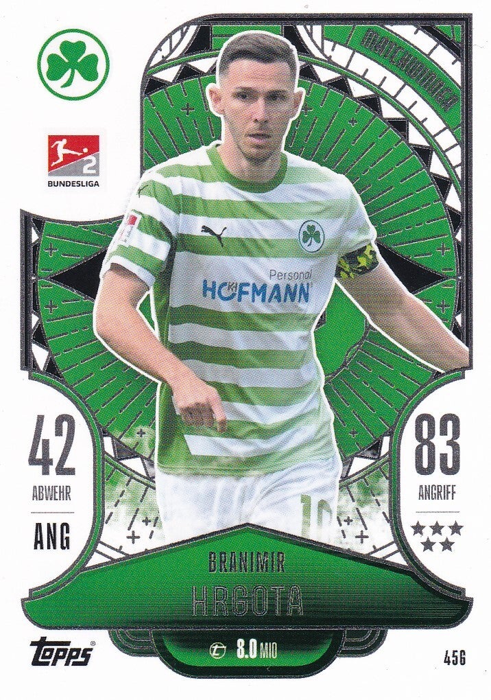 Branimir Hrgota / SpVgg Greuther Fürth / Topps Match Attax 2024 / Matchwinner / Nr. 456