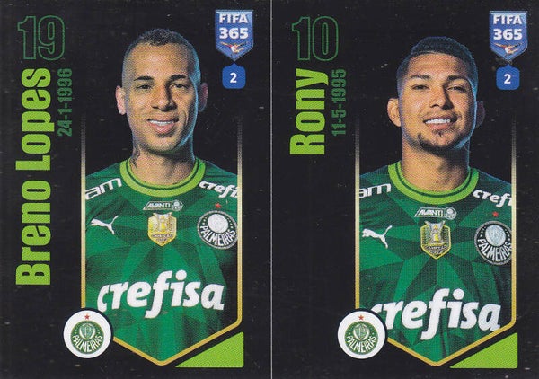 Breno Lopes & Rony Palmeiras Basis Doppelbild Nr.51a 51b