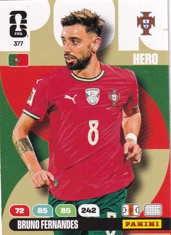 Bruno Fernandes - Portugal - Panini WM 2026 - Hero - Nr. 377