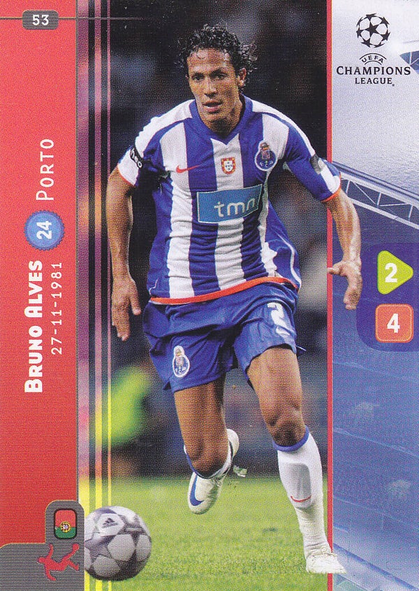Bruno Alves FC Porto Basis Karte Nr.53