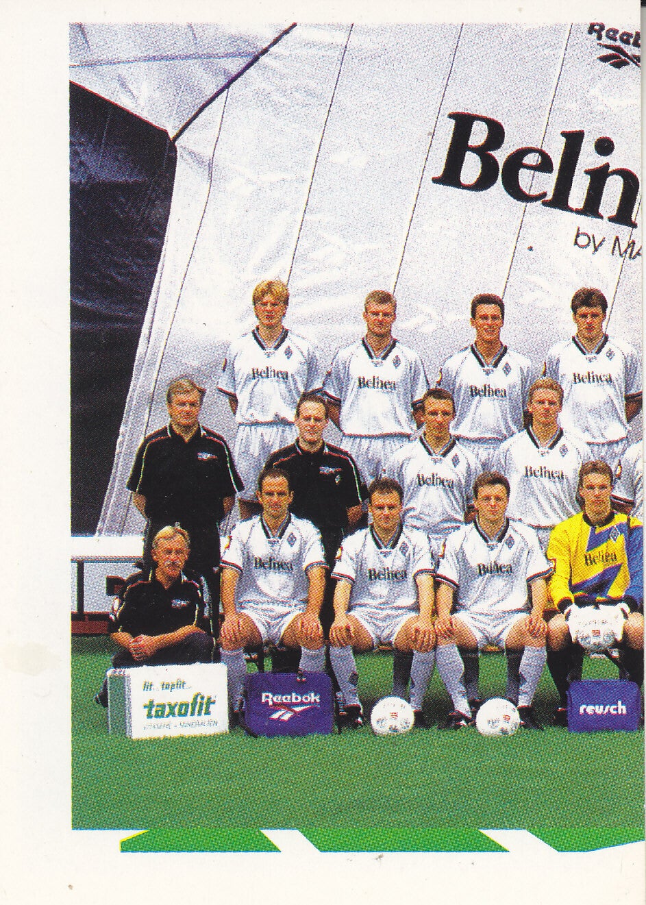 Borussia Mönchengladbach / Panini Bundesliga 1998 / Mannschaftsbild 1 / Nr. 274