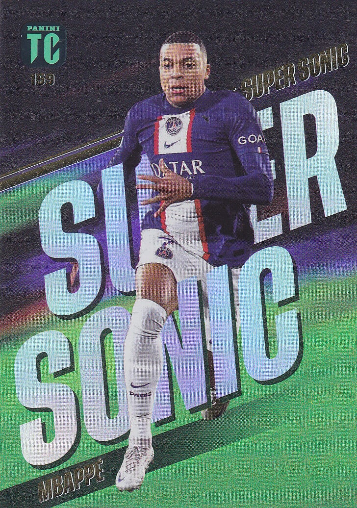 Kylian Mbappe / Paris Saint Germain / Panini Top Class 2023 / Super Sonic / Nr. 159