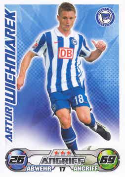Artur Wichniarek / Hertha BSC Berlin / Topps Match Attax 2009 / Basis Karte / Nr. 17