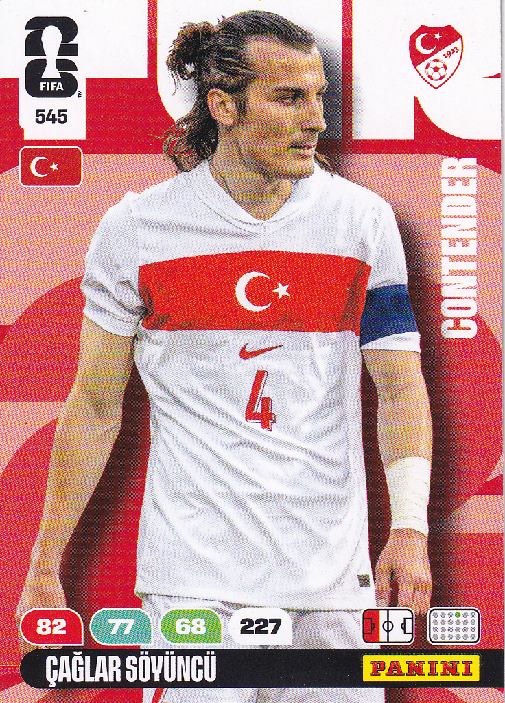Caglar Söyüncü - Türkei - Panini WM 2026 - Contender - Nr. 545