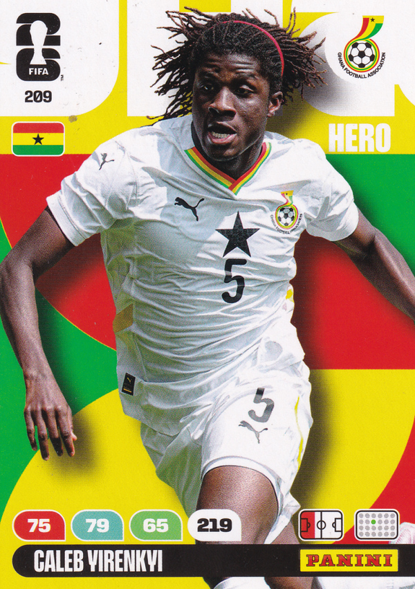 Caleb Yirenkyi - Ghana - Panini WM 2026 - Hero - Nr. 209