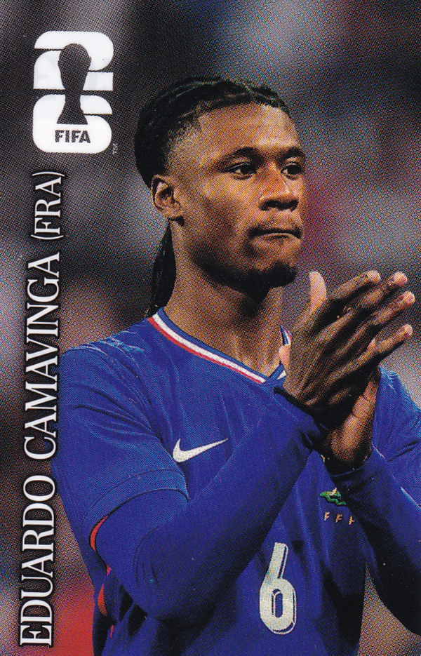 Eduardo Camavinga - Frankreich - Panini WM 2026 - Coka Cola Sticker - CC-EU3