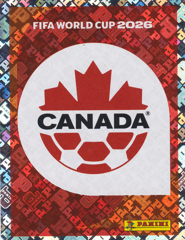 Canada - Panini WM 2016 - Vereinslogo - Glitzer - CAN1