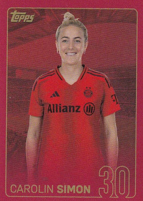 Carolin Simon - Topps 125 Jahre FC Bayern München - Nr. 214