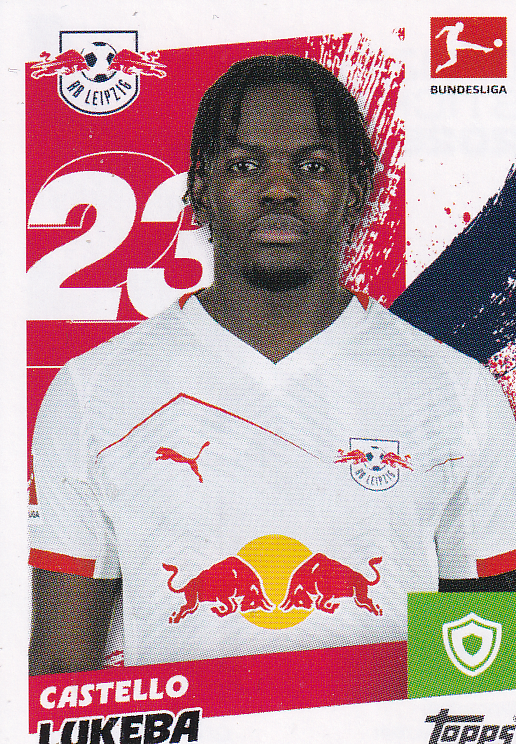 Castello Lukeba - RB Leipzig - Topps Bundesliga 2025 - Basis Bild - Nr. 173