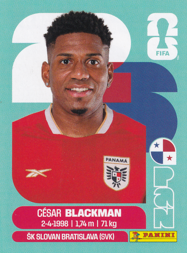 Cesar Blackman - Panama - Panini WM 2026 - Basis Bild - PAN9