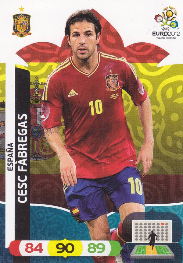 Cesc Fabregas Spanien Basis Karte Nr.70