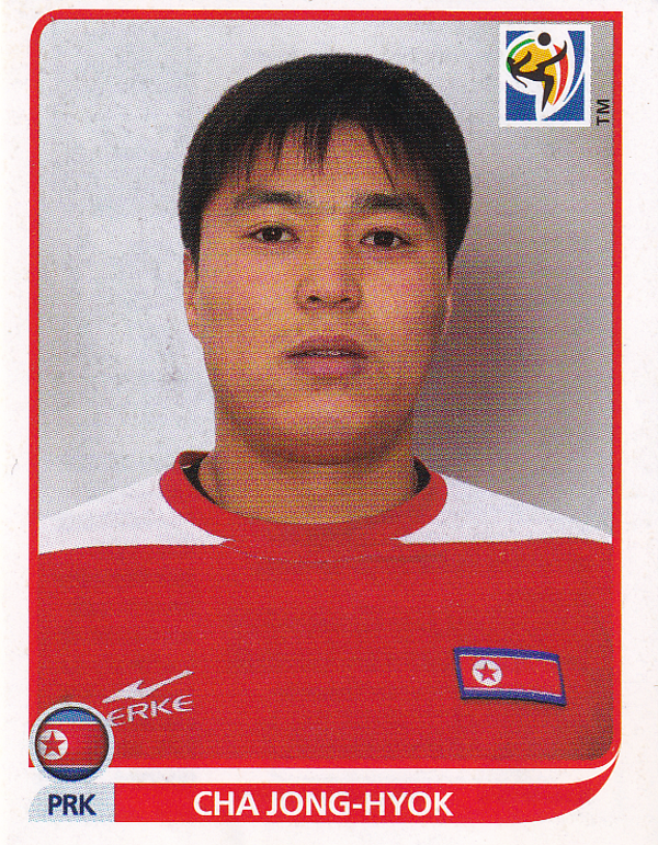 Cha Jong-Hyok - Nordkorea - Panini WM 2010 - Basis Bild - Nr. 509