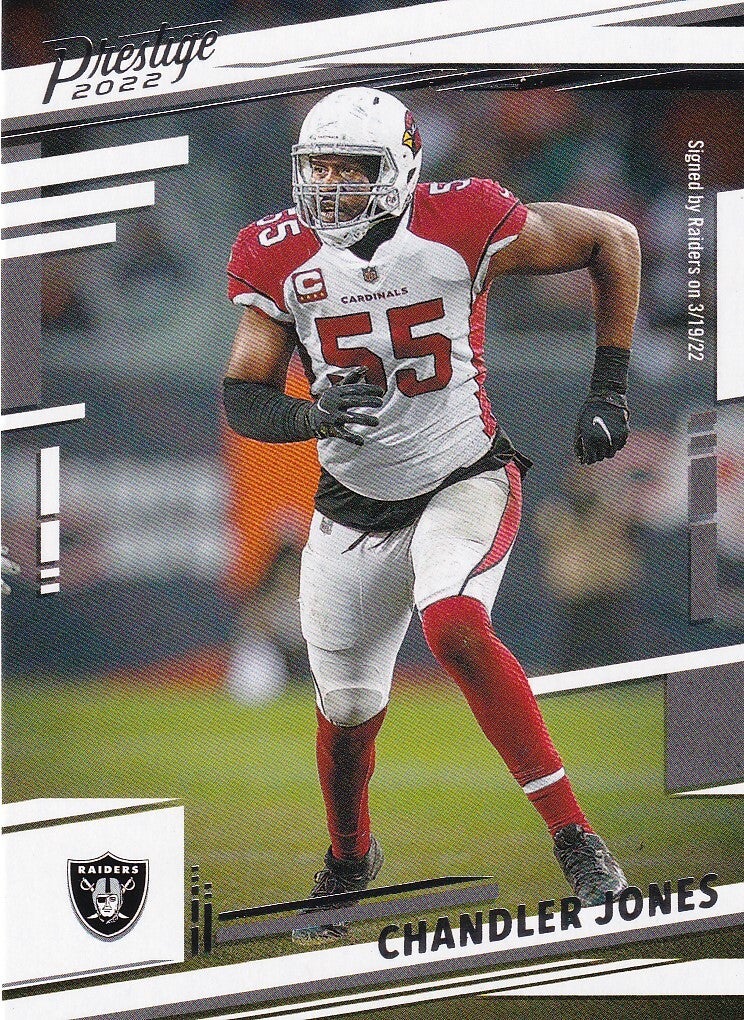 Chandler Jones / Las Vegas Raiders / Panini Prestige Football 2022 / Nr. 7