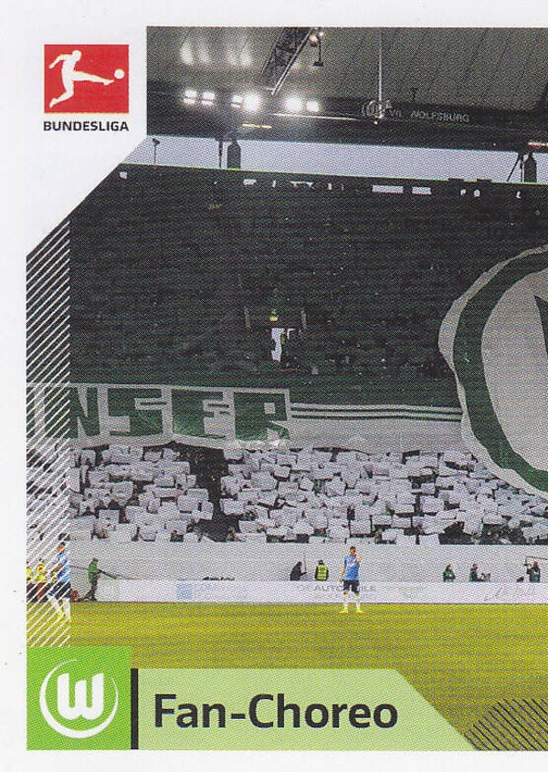 VFL Wolfsburg / Topps Bundesliga 2020 / Fan Choreografie 1 / Nr. 362