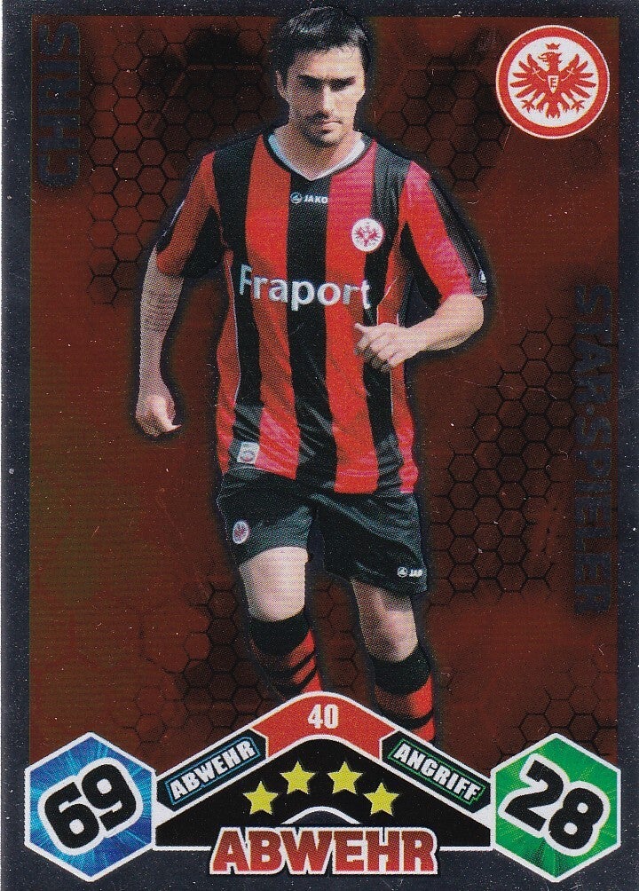 Chris / Eintracht Frankfurt / Topps Match Attax 2010 / Star-Spieler / Nr. 40