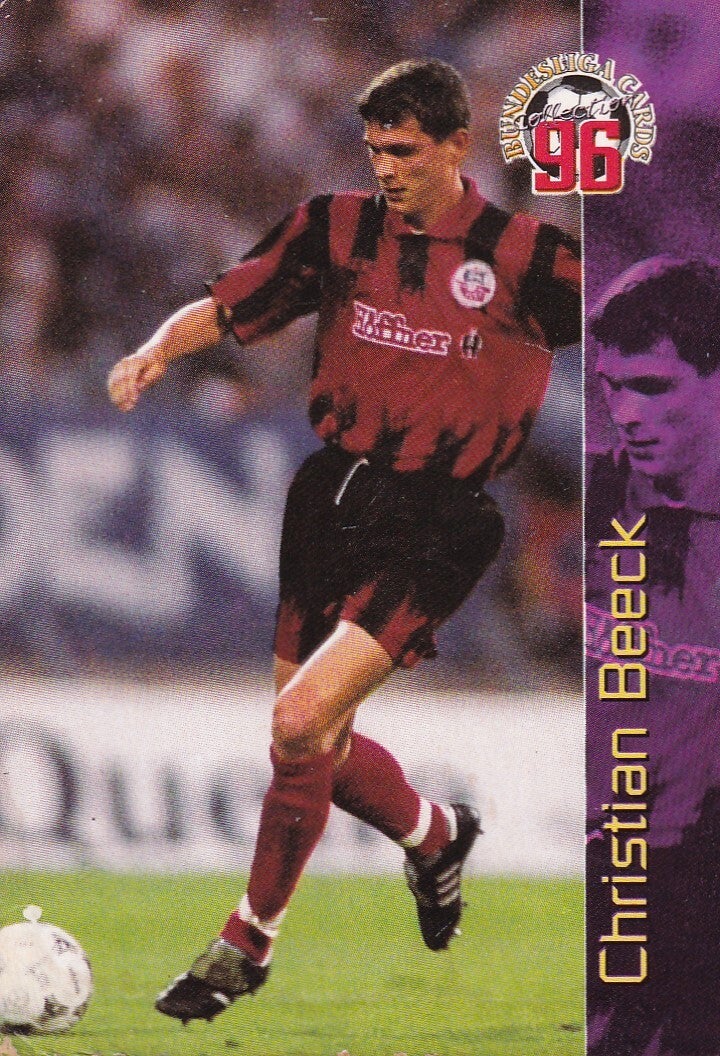 Christian Beeck - FC Hansa Rostock - Panini Bundesliga 1996 - Basis Karte - Nr. 93