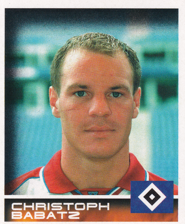 Christoph Babatz - Hamburger SV - Panini Bundesliga 2001 - Basis Bild - Nr.241
