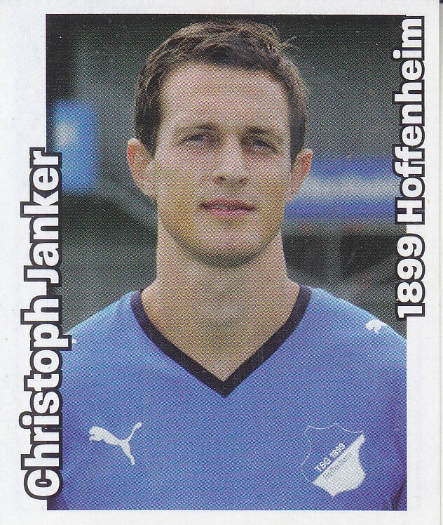 Christoph Janker / TSG 1899 Hoffenheim / Panini Bundesliga 2008 / Basis Bild / Nr. 259